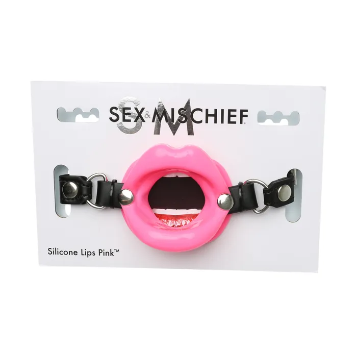 Sportsheets Vibrators Sex and Mischief Silicone Lips Pink