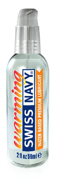 Swiss Navy Warming Lubricant 2oz59ml Swiss Navy Lubricants