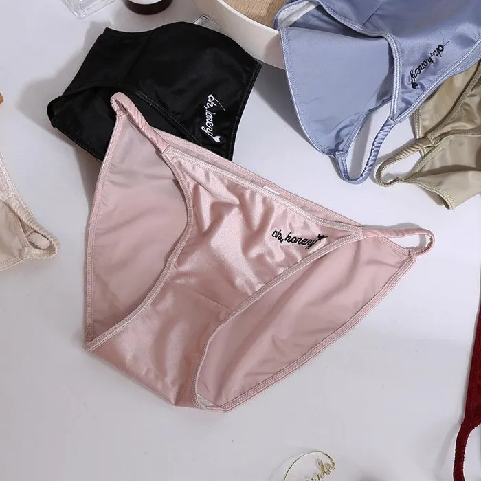 Vibrators cj Womens Thin Belt Low Waist Cotton Crotch Triangle Shorts