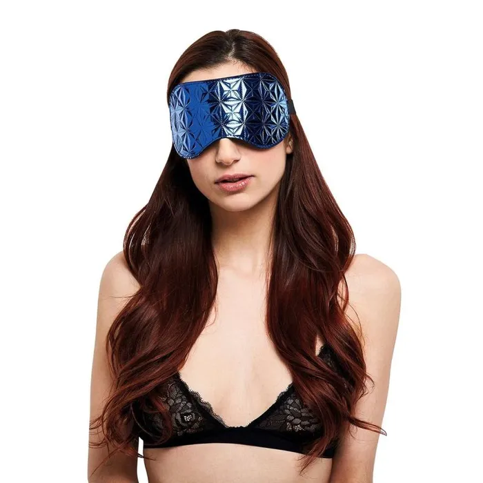 Vibrators Whipsmart Whip Smart Diamond Blindfold Blue