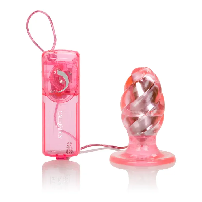 CalExotics Tush Trainer Intermediate Pink Vibrators