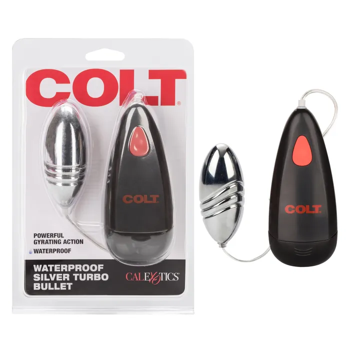 COLT Silver Turbo Bullet Waterproof ItsForMyFriend Female Sex Toys