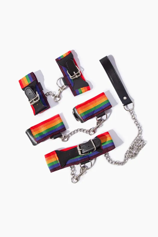 Couples KINKY PRIDE Kit Amarras Bondage Master Series