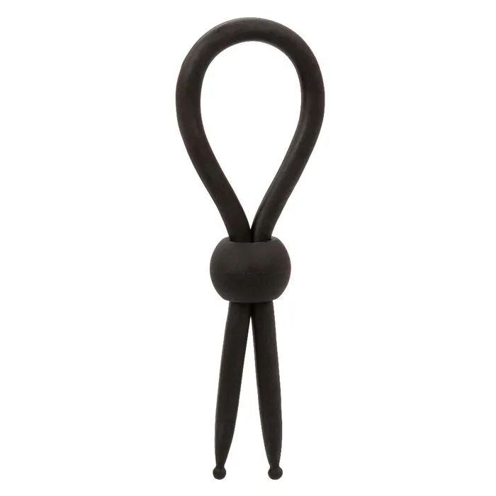 Female Sex Toys CalExotics Alpha Liquid Silicone Lasso Black