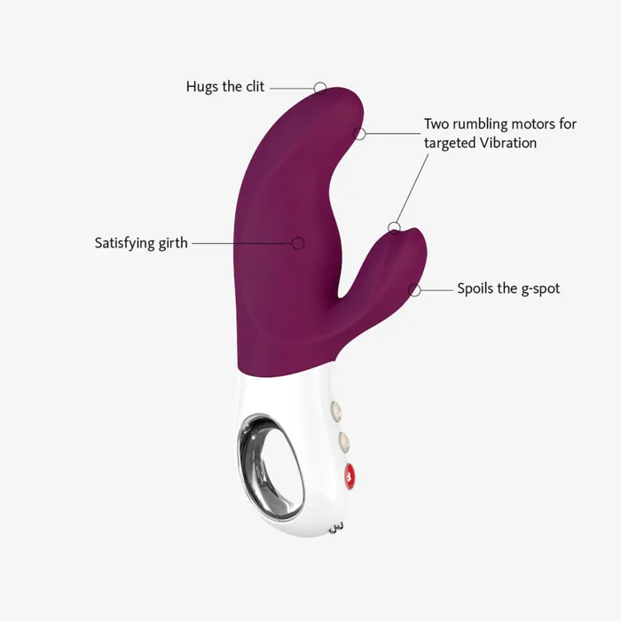 Fun Factory Female Sex Toys Miss Bi Rechargeable Rabbit Vibrator
