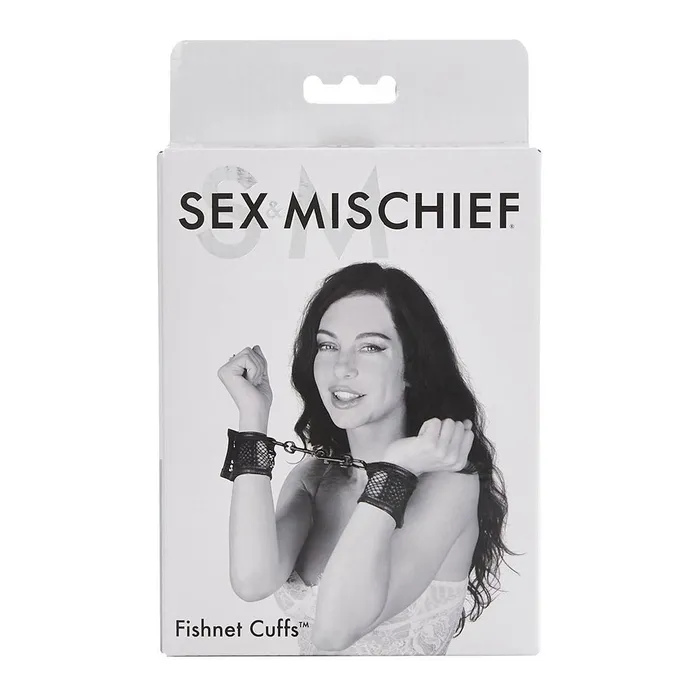 ItsForMyFriend Couples SM Fishnet Cuffs
