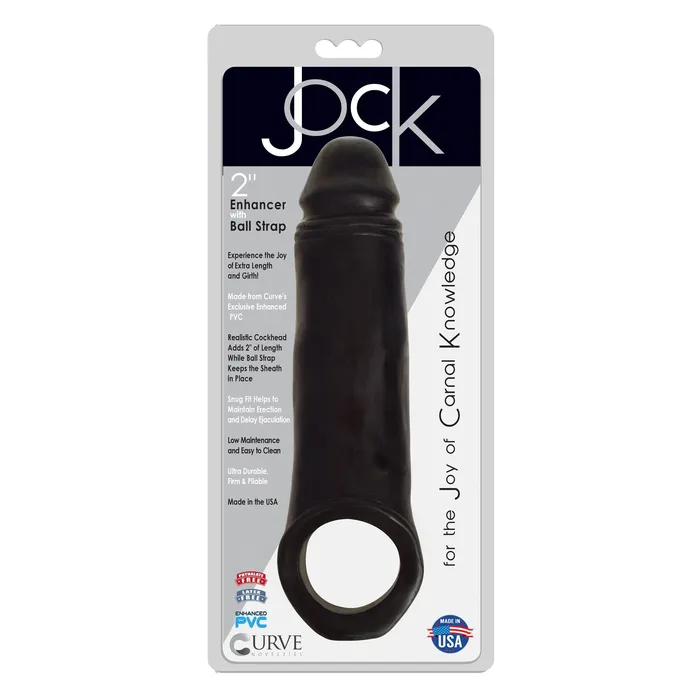 Jock Jock 2 Enhancer With Ball Strap Midnight Male Sex Toys Jock Jock 2 Enhancer With Ball Strap Midnight Male Sex Toys