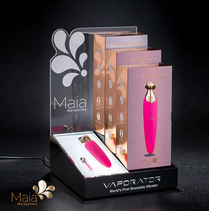 Maia Toys Male Sex Toys Vaporator Display Stand With 3 Vaporators Plus a Tester Maia Toys Male Sex Toys Vaporator Display Stand With 3 Vaporators Plus a Tester