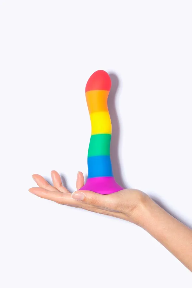 NS Novelties Female Sex Toys COLOURS WAVE PRIDE Dildo 1524 cm