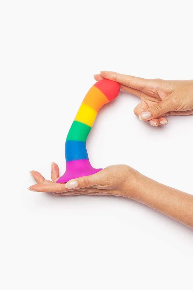 NS Novelties Female Sex Toys COLOURS WAVE PRIDE Dildo 1524 cm
