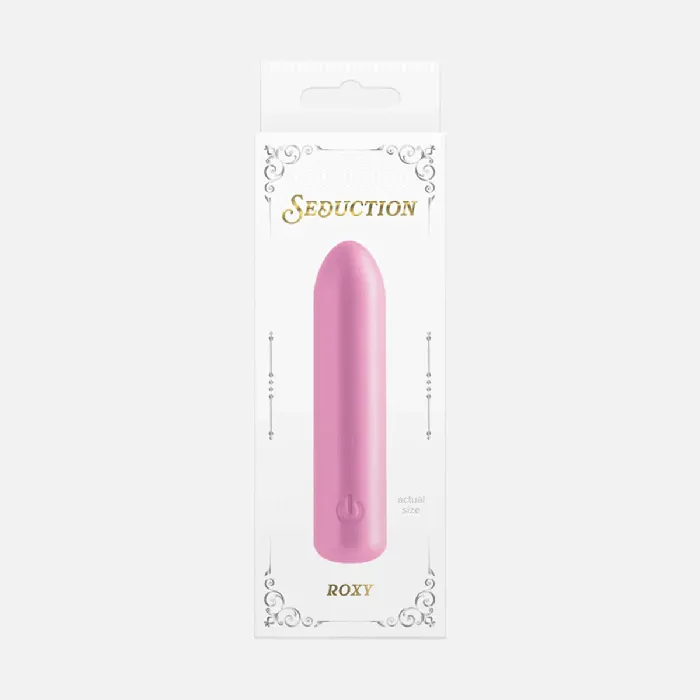 NS Novelties Vibrators Seduction Roxy Bullet Vibrator Metallic Pink
