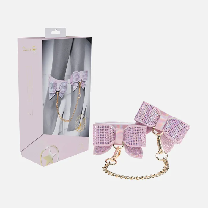 Paris Collection Leg Cuffs Pink SHOTS Vibrators