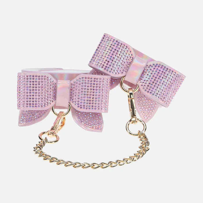 Paris Collection Leg Cuffs Pink SHOTS Vibrators