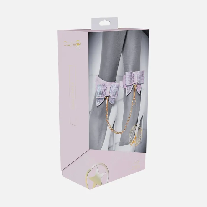 Paris Collection Leg Cuffs Pink SHOTS Vibrators