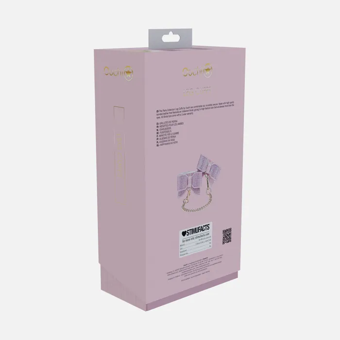 Paris Collection Leg Cuffs Pink SHOTS Vibrators