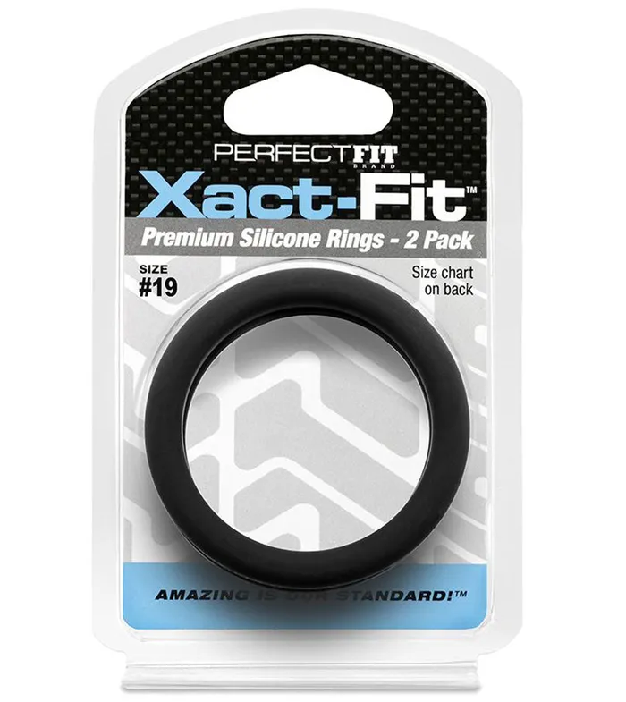 Perfect Fit Male Sex Toys XactFit Ring 2Pack 19