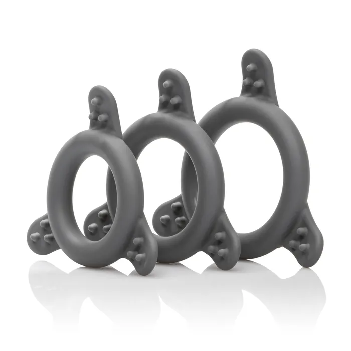 Pro Series Silicone Ring Set CalExotics Male Sex Toys