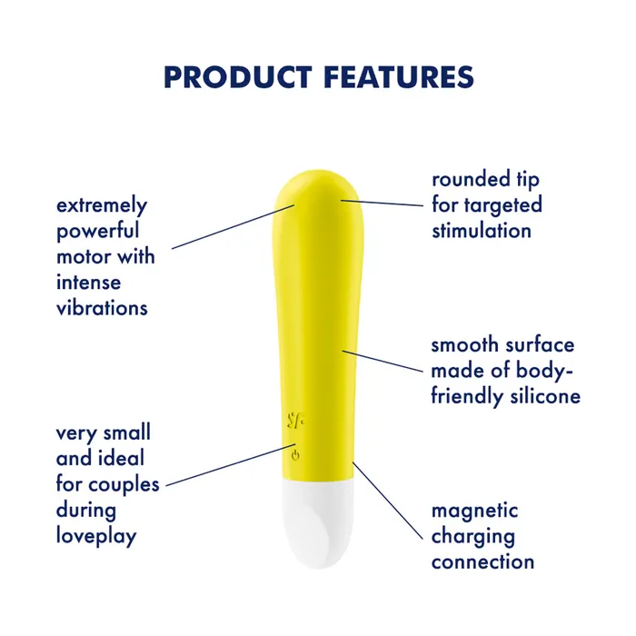 Satisfyer Vibrators Satisfyer Ultra Power Bullet 1 Yellow