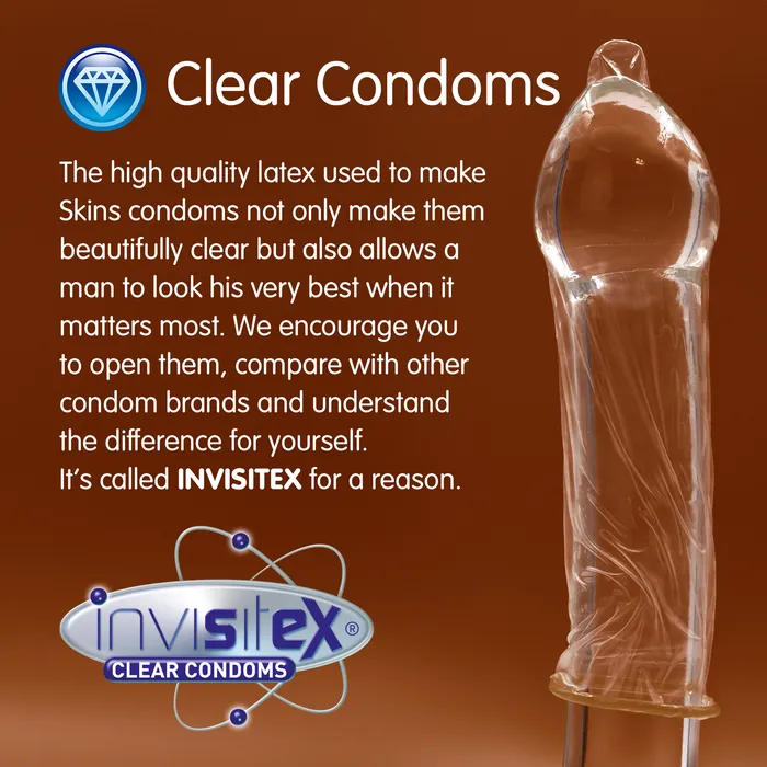 Skins Condoms Chocolate Cubed 16 Pack Skins Enhancers