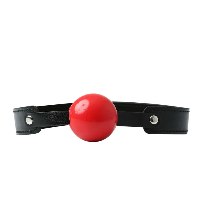 Sportsheets Male Sex Toys Sex and Mischief Solid Ball Gag Red