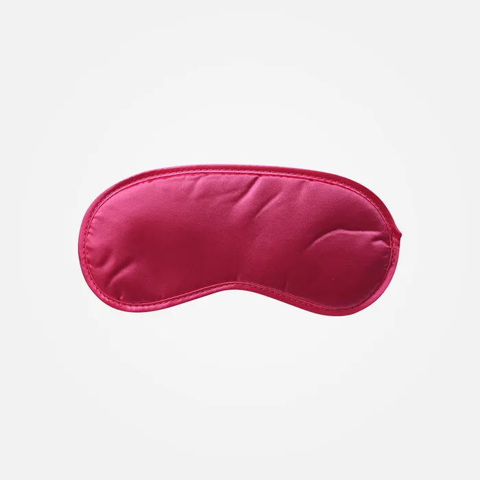 Sportsheets Vibrators Sex Mischief Hot Pink Satin Blindfold Eye Mask