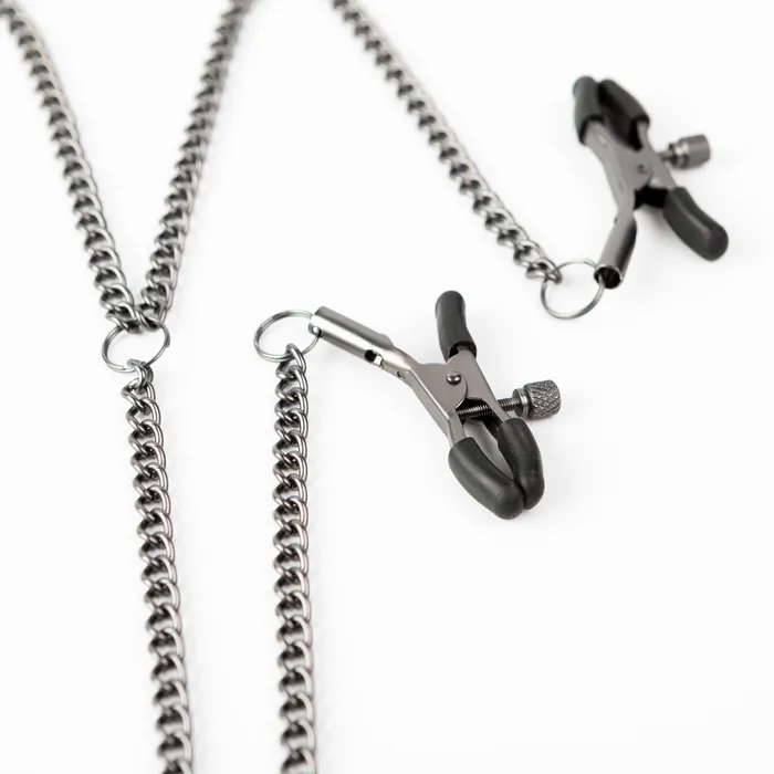 Triple Tease Adjustable Nipple Clamps and Clit Clamp SEI MIO Vibrators