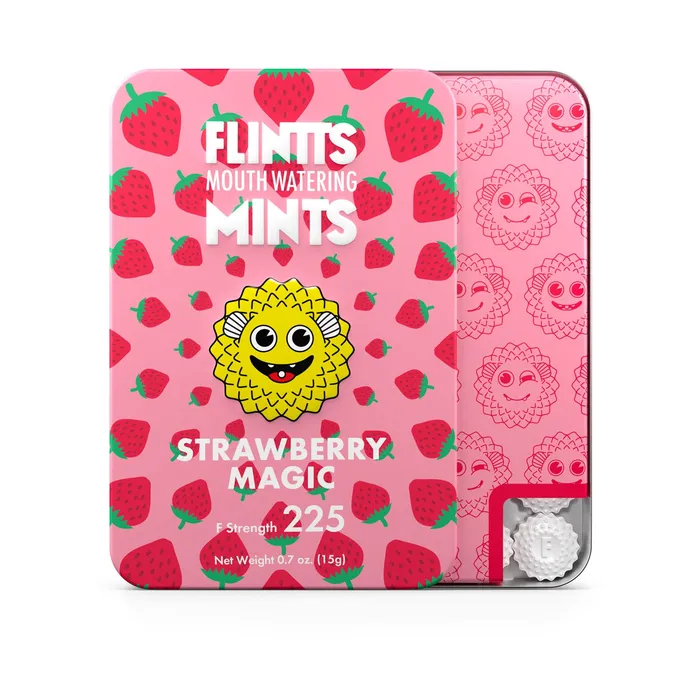 Vibrators Flintts Mints Flintts Mouth Watering Mints Strawberry Magic FStrength 225 Vibrators Flintts Mints Flintts Mouth Watering Mints Strawberry Magic FStrength 225