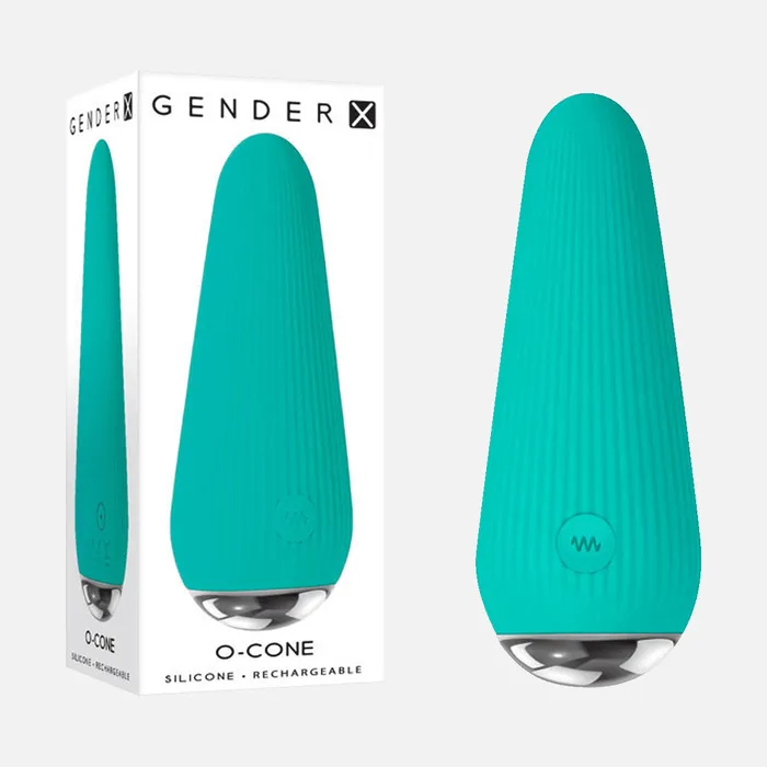 Vibrators Gender X OCone Bullet Vibrator Blue