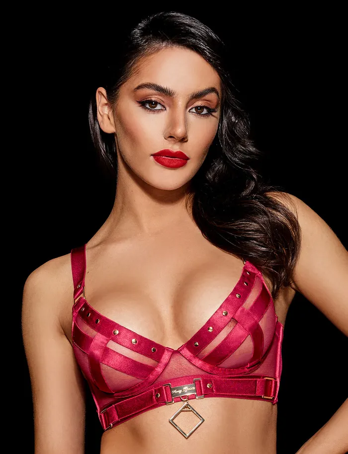 Vibrators Honey Birdette Indria Red Bra