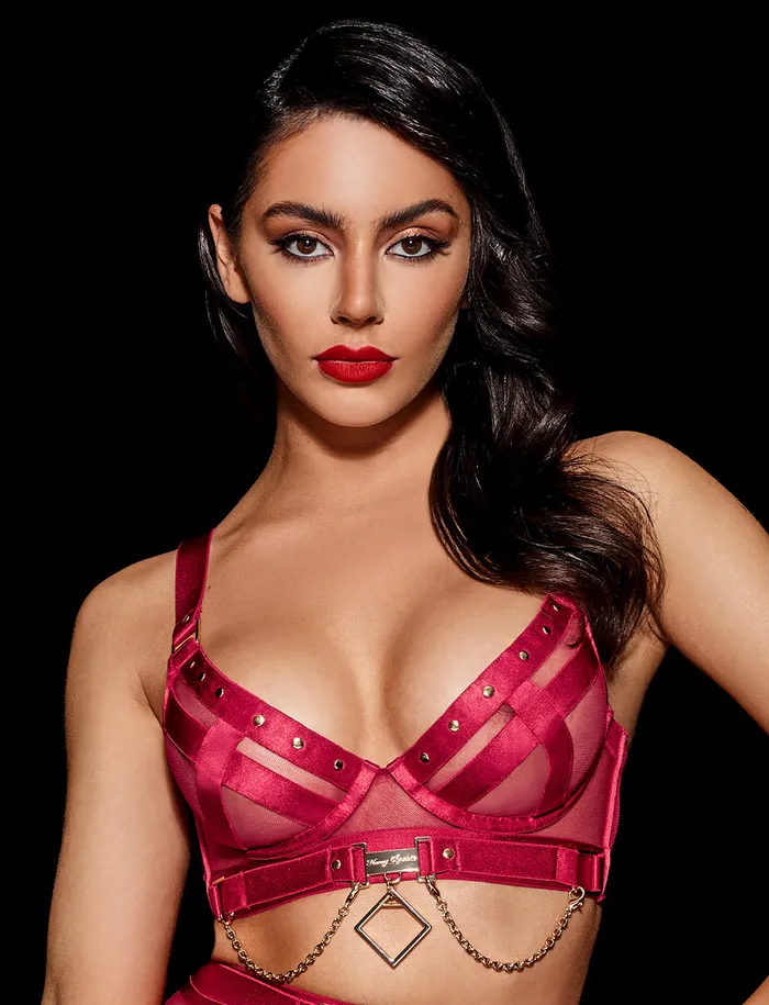 Vibrators Honey Birdette Indria Red Bra