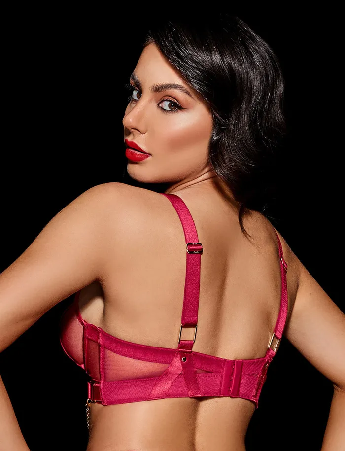 Vibrators Honey Birdette Indria Red Bra