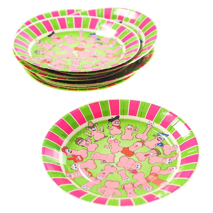Vibrators ItsForMyFriend Wild Willys Party Plates