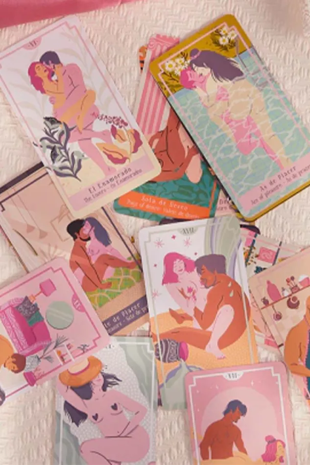 Vibrators Sexitive TAROT ERTICO Baraja 78 Posiciones Sexuales