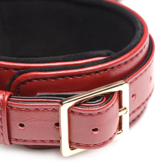 6 Piece Burgundy Bondage Set Master Series Couples