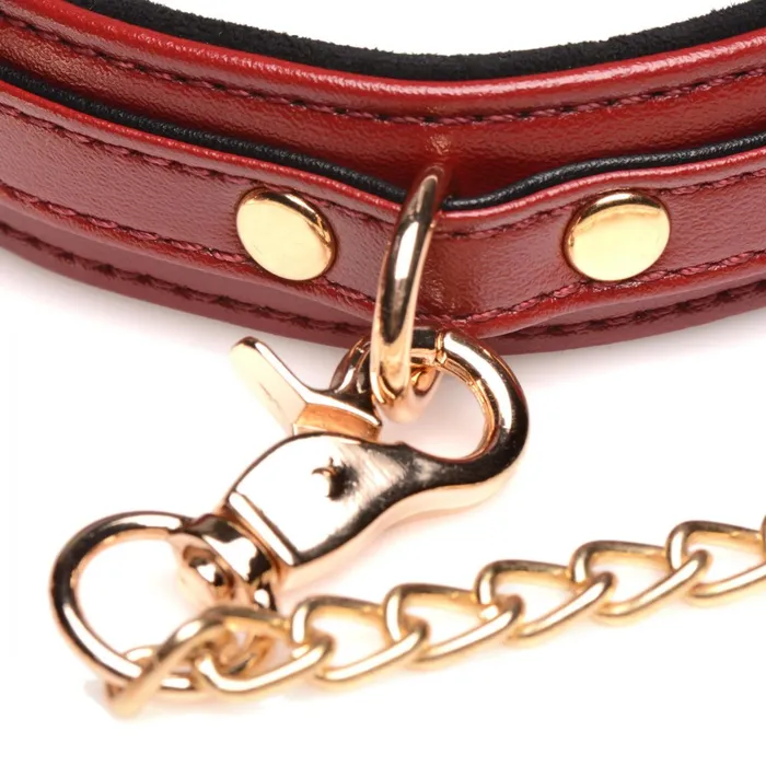 6 Piece Burgundy Bondage Set Master Series Couples
