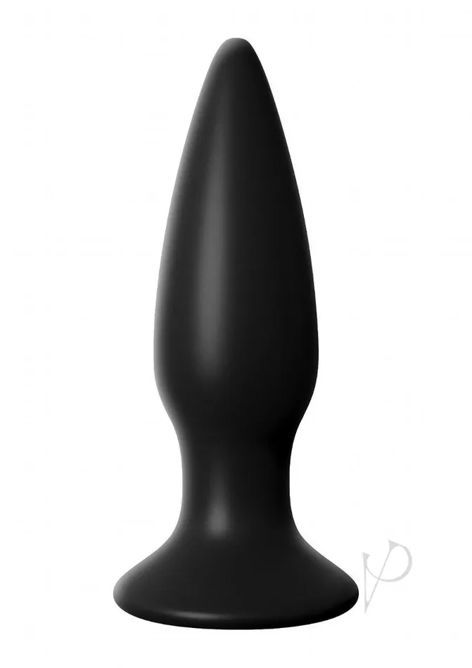 Anal Anal Fantasy Elite Small USB Rechargeable Anal Plug Vibrating 43in Black Anal Fantasy Elite