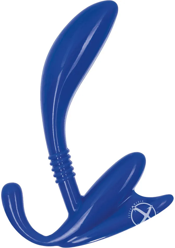 Anal Apollo Apollo Curved Prostate Stimulator Blue