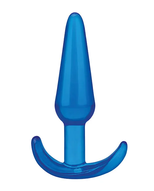 Anal Blue Line Cand B Gear Blue Line Slim Tapered Butt Plug 425in Blue Anal Blue Line Cand B Gear Blue Line Slim Tapered Butt Plug 425in Blue
