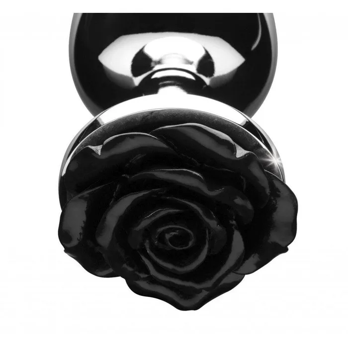Anal Booty Sparks Black Rose Anal Plug