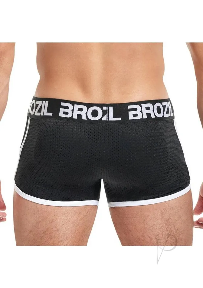 Anal Brozil Ultra Glute and Bulge Enhancing Mesh Trunk LargeXLarge Black Brozil Anal Brozil Ultra Glute and Bulge Enhancing Mesh Trunk LargeXLarge Black Brozil