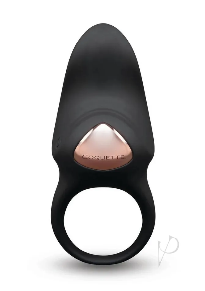 Anal Coquette Coquette The After Party Silicone Rechargeable Couples Ring BlackGold Anal Coquette Coquette The After Party Silicone Rechargeable Couples Ring BlackGold