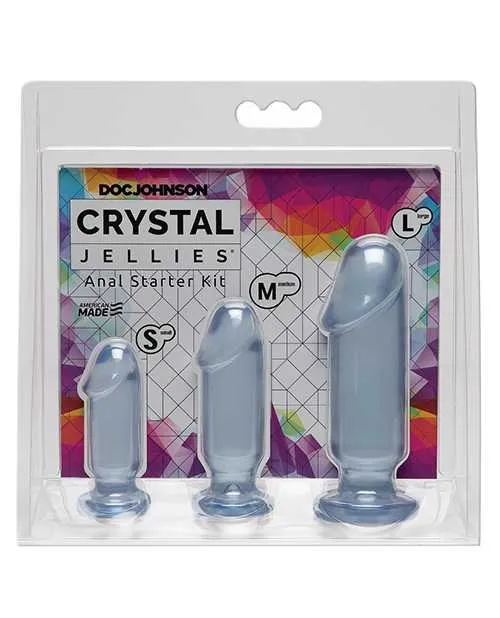 Anal Crystal Jellies Anal Starter Kit Clear Crystal Jellies