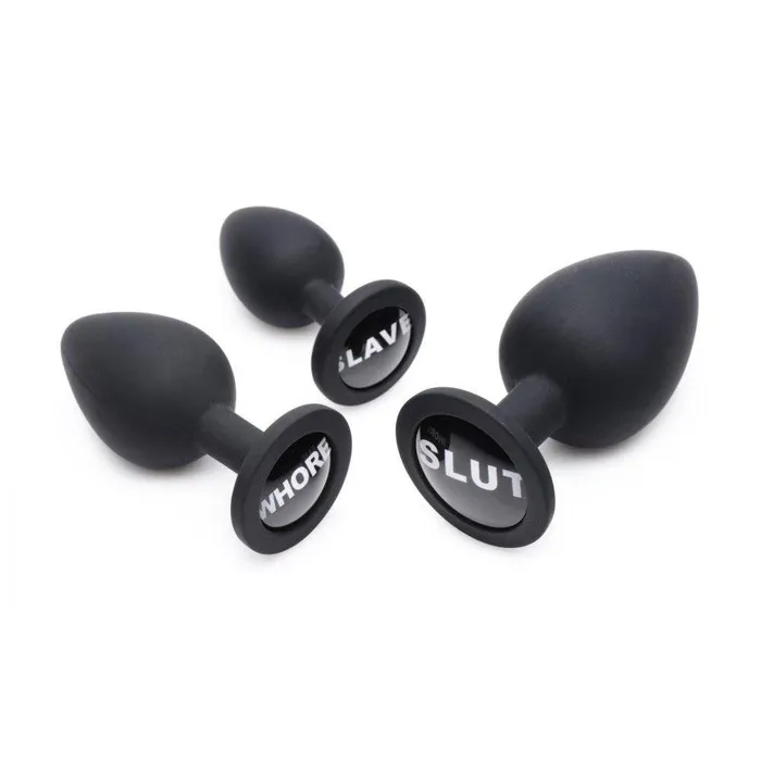 Anal Dirty Words Anal Plug Set Master Series