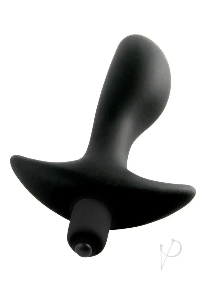 Anal Fantasy Collection Vibrating Perfect Silicone Plug Waterproof 35in Black Anal Fantasy Collection Anal