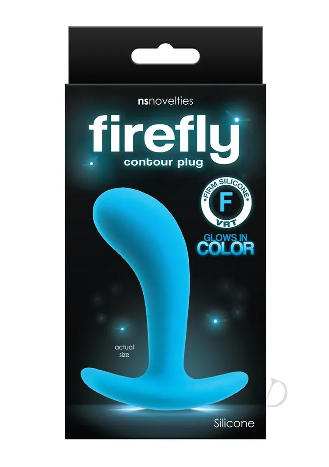 Anal Firefly Firefly Contour Plug Silicone Butt Plug Glow In The Dark Blue Anal Firefly Firefly Contour Plug Silicone Butt Plug Glow In The Dark Blue