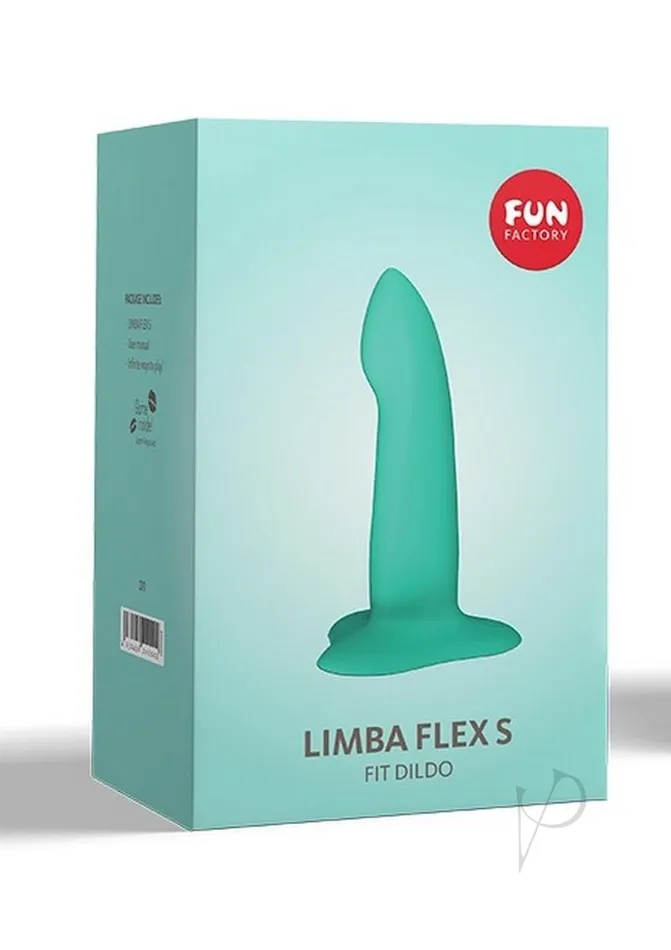 Anal Fun Factory Limba Flex S Silicone Fit Dildo Posable With Suction Cup Base Small Caribbean Blue Anal Fun Factory Limba Flex S Silicone Fit Dildo Posable With Suction Cup Base Small Caribbean Blue
