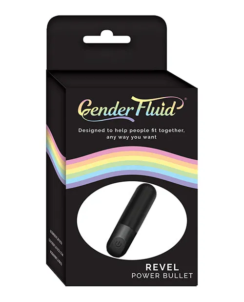 Anal Gender Fluid Revel Power Bullet Matte Black Gender Fluid Anal Gender Fluid Revel Power Bullet Matte Black Gender Fluid
