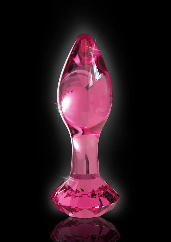 Anal Icicles No 79 Glass Anal Plug Pink Icicles