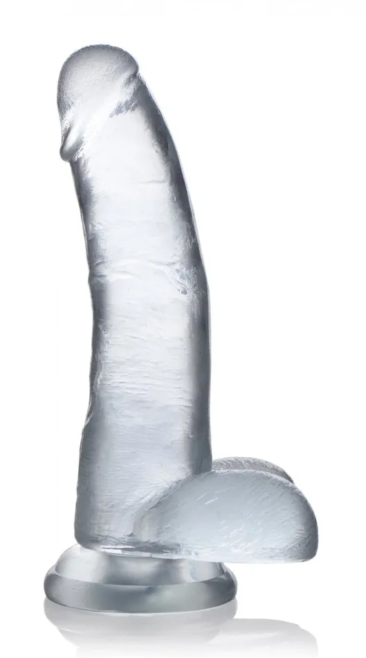 Anal Jock Jock CThru Dildo 9 Inch