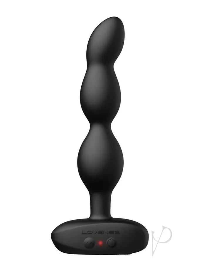 Anal Lovense Lovense Ridge Rechargeable Silicone App Control Rotating Anal Beads Black Anal Lovense Lovense Ridge Rechargeable Silicone App Control Rotating Anal Beads Black